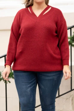 Free Yourself Tunic, Red -Chic Soul Store FreeYourselfTunic Red 7698