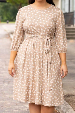 Fresh And Sweet Dress, Taupe 11 Fresh And Sweet Dress, Taupe -Chic Soul Store FreshAndSweetDress Taupe 0282