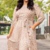 Fresh And Sweet Dress, Taupe 1 Fresh And Sweet Dress, Taupe -Chic Soul Store FreshAndSweetDress Taupe 0288
