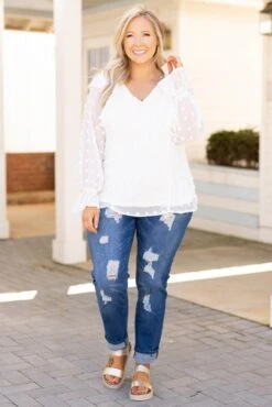 Fresh Outlook Top, Ivory 9 Fresh Outlook Top, Ivory -Chic Soul Store FreshOutlookTop Ivory 9009