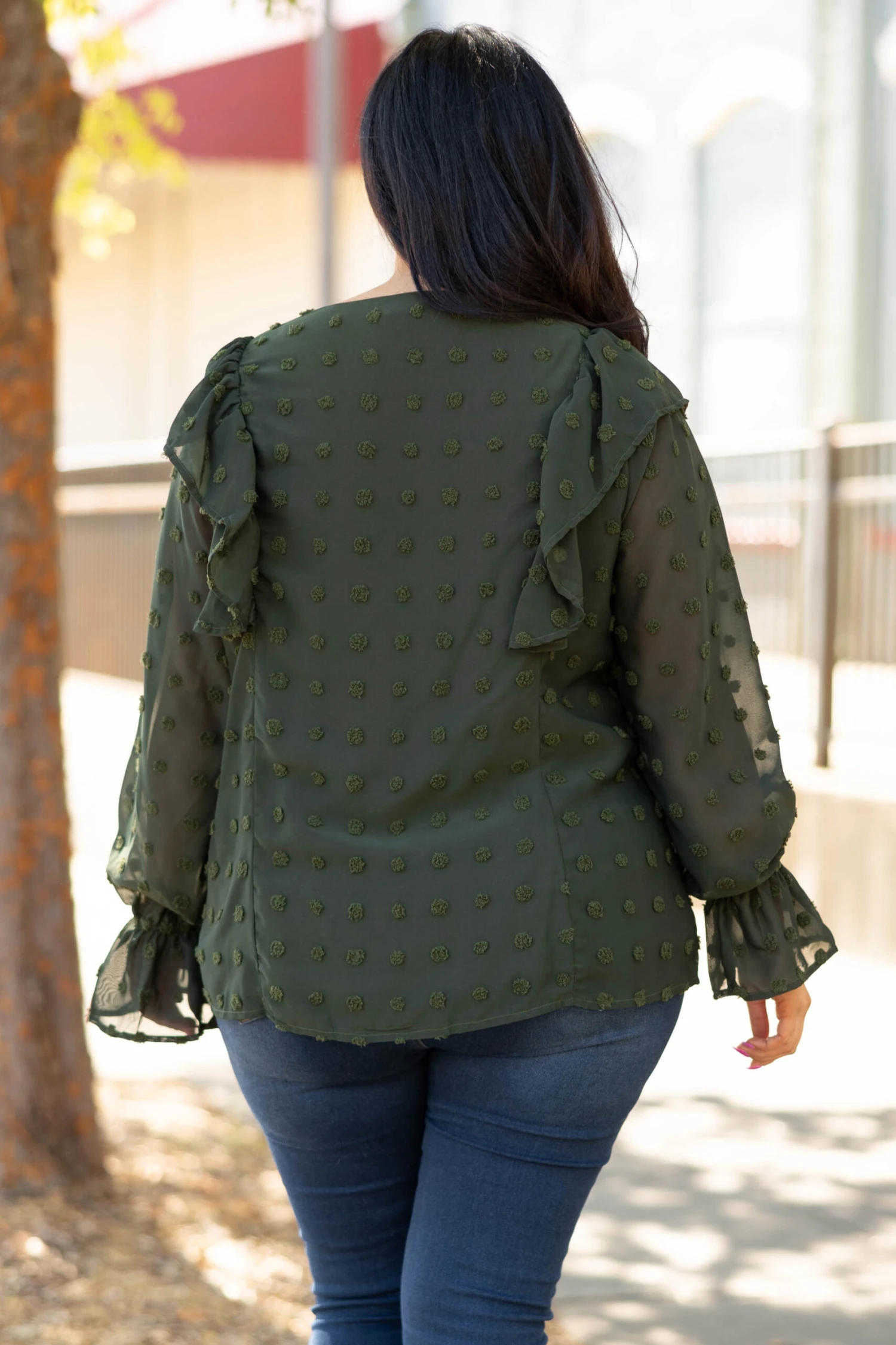 Fresh Outlook Top, Olive 8 Fresh Outlook Top, Olive - Image 6