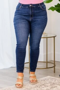 Friendly Discussion Skinny Jeans, Dark 12 Friendly Discussion Skinny Jeans, Dark -Chic Soul Store FriendlyDiscussionSkinnyJeans Dark 2