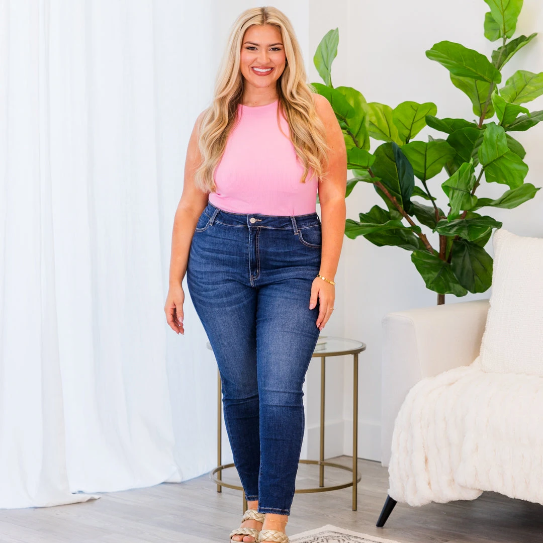 Friendly Discussion Skinny Jeans, Dark 3 Friendly Discussion Skinny Jeans, Dark