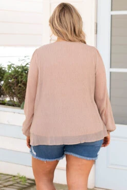 Friendships Like This Top, Mocha -Chic Soul Store FriendshipsLikeThisTop Mocha 3132