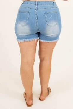 Friyay Shorts, Medium Wash -Chic Soul Store FriyayShorts MediumWash 0912