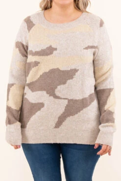 From Dusk Til Dawn Sweater, Sand-Coco -Chic Soul Store FromDuskTilDawnSweater Sand Coco 2561