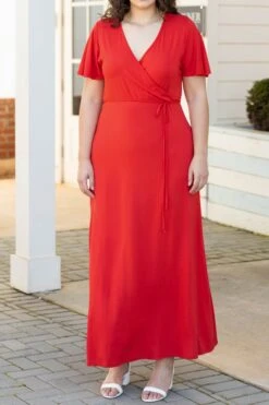 Fun And Joy Dress, Red -Chic Soul Store FunAndJoyDress Red