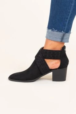 Get Back To Business Booties, Black -Chic Soul Store GetBacktoBusinessBooties Black 4