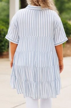 Get It Started Top, Blue -Chic Soul Store GetItStartedTop Blue 1