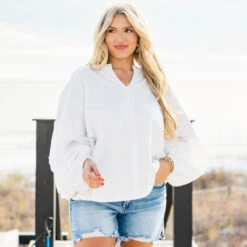 Gettin' It Done Top, Washed Off White -Chic Soul Store Gettin ItDoneTop WashedOffWhite 7