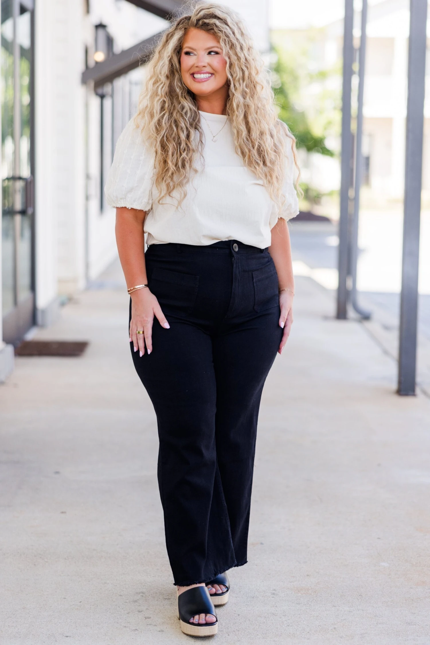 Girl On The Go Jeans, Black 7 Girl On The Go Jeans, Black - Image 5