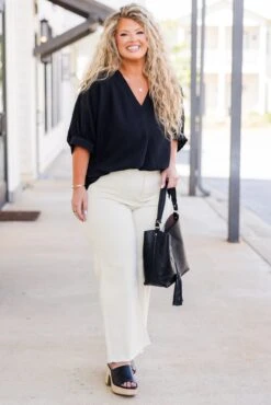 Girl On The Go Jeans, Cream -Chic Soul Store GirlOnTheGoJeans Cream 16