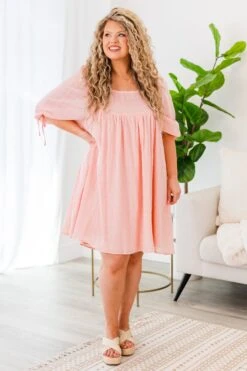 Give Me A Sign Dress, Pink -Chic Soul Store GiveMeASignDress Pink 5