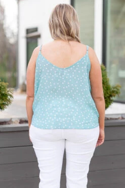 Give Me Sunshine Tank, Blue 12 Give Me Sunshine Tank, Blue -Chic Soul Store GiveMeSunshineTank Blue 0144