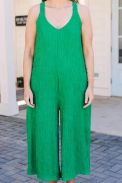 Give Me Your Time Jumpsuit, Kelly Green 13 Give Me Your Time Jumpsuit, Kelly Green -Chic Soul Store GiveMeYourTimeJumpsuit KellyGreen 2