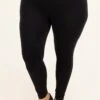 Give You Time Leggings, Black -Chic Soul Store GiveYouTimeLeggings Black 2
