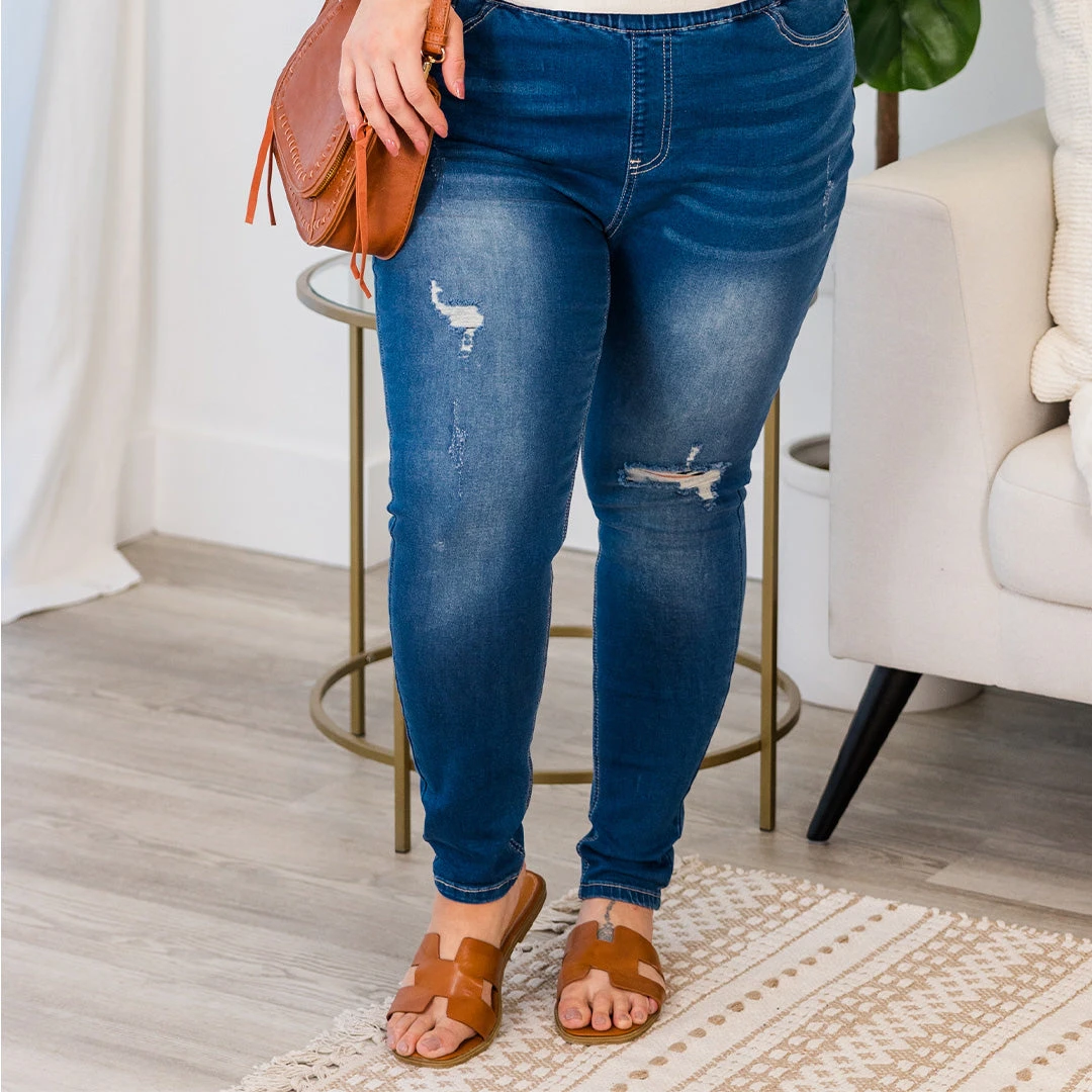 Give Your All Jeggings, Medium Wash 9 Give Your All Jeggings, Medium Wash - Image 7