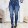 Glimpse Of Tomorrow Jeans, Dark Wash -Chic Soul Store GlimpseOfTomorrowJeans DarkWash 7
