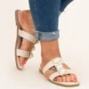 Glow A Little Sandals, Nude 1 Glow A Little Sandals, Nude -Chic Soul Store GlowALittleSandals Nude 0063
