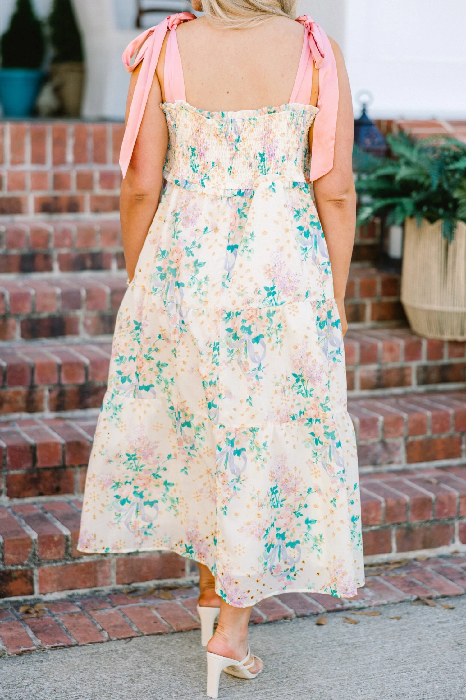 Glowing Rays Dress, Pink 9 Glowing Rays Dress, Pink - Image 7