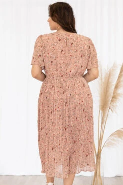 Go Easy On Me Dress, Blush -Chic Soul Store GoEasyOnMeDress Blush 8507