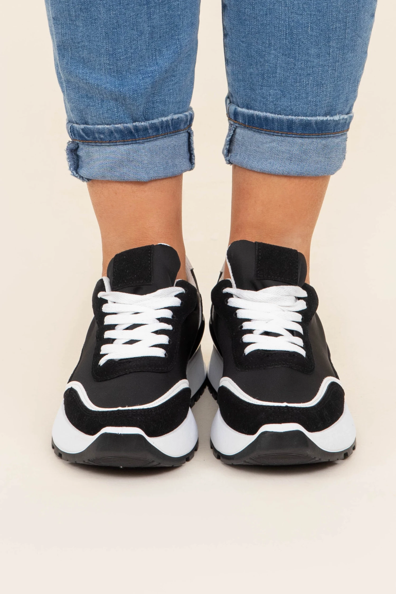 Going For A Walk Sneakers, Black 4 Going For A Walk Sneakers, Black - Image 2