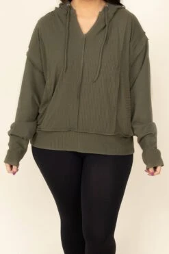 Going On Break Hoodie, Olive -Chic Soul Store GoingOnBreakHoodie Olive 2