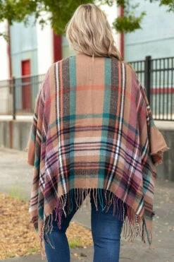 Going To The City Poncho, Multi -Chic Soul Store GoingToTheCityPoncho Multi 0201