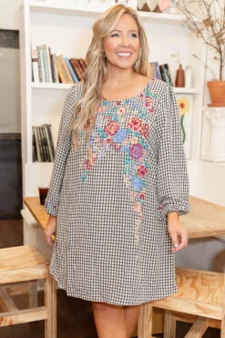 Goldilocks Dress, Gingham