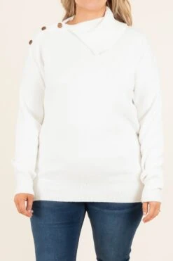 Gonna Love You Sweater, White 11 Gonna Love You Sweater, White -Chic Soul Store GonnaLoveYouSweater White 9447