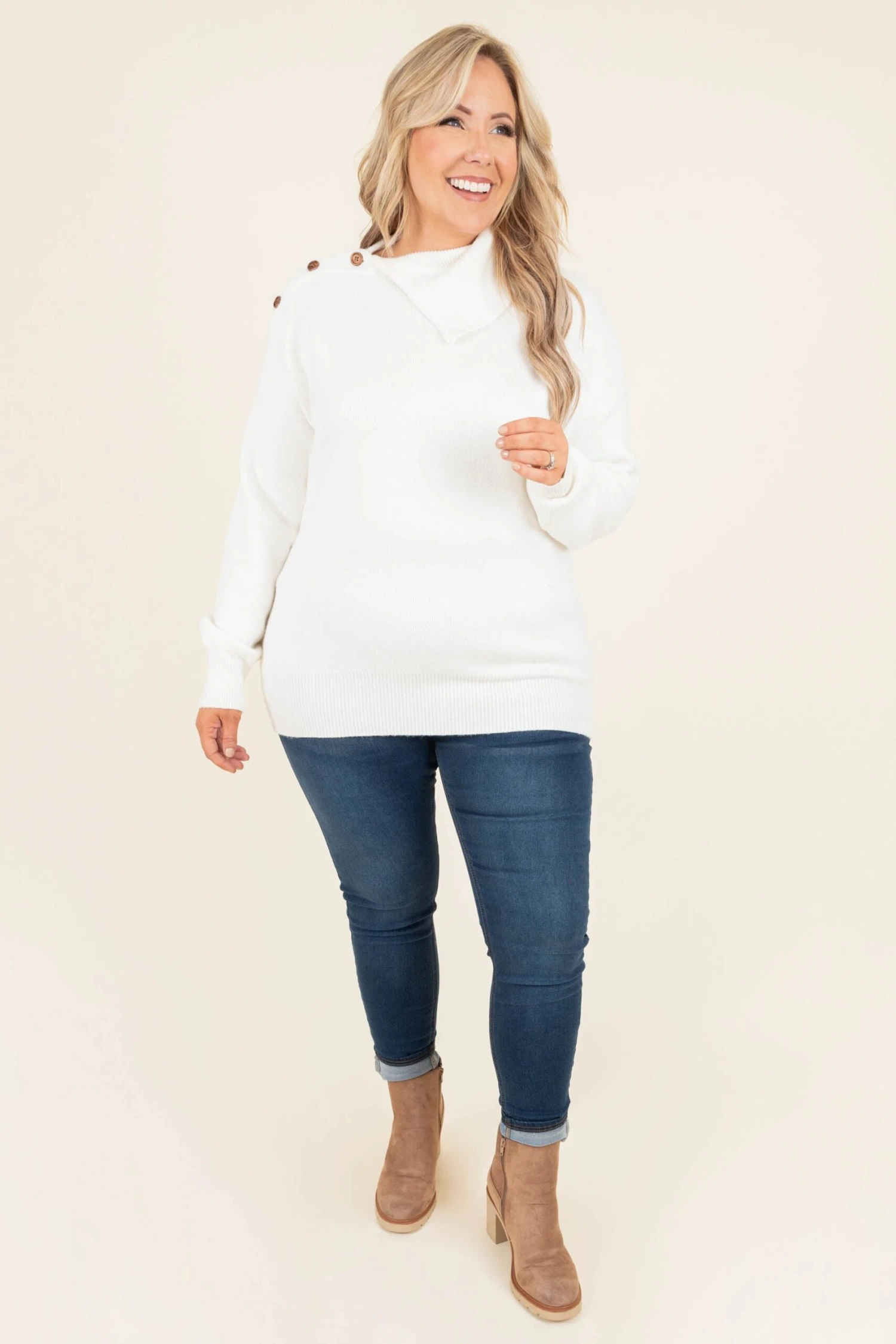 Gonna Love You Sweater, White 4 Gonna Love You Sweater, White - Image 2