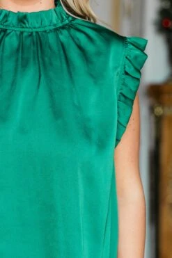 Good Luck Babe Top, Green 13 Good Luck Babe Top, Green -Chic Soul Store GoodLuckBabeTop Green 5