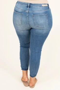 Got Hustle Jeans, Medium Wash -Chic Soul Store GotHustleJeans MediumWash 9824