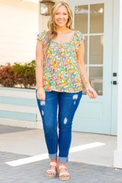 Got The Groove Top, Multi -Chic Soul Store GotTheGrooveTop Multi 16