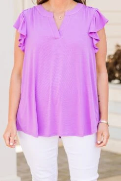 Grace Bay Top, Lavender 19 Grace Bay Top, Lavender -Chic Soul Store GraceBayTop Lavender 2