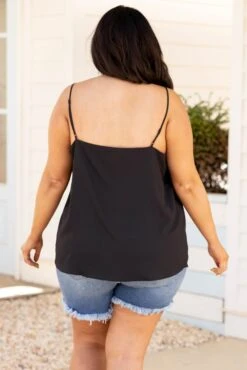 Great Ideas Top, Black -Chic Soul Store GreatIdeasTop Black 0402