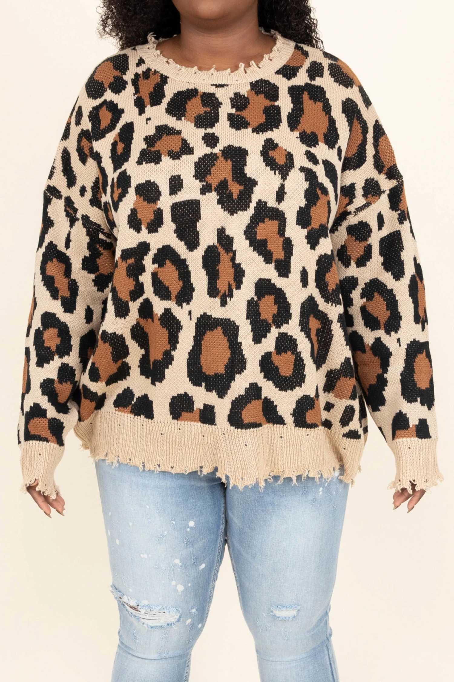 Growl Power Sweater, Leopard 6 Growl Power Sweater, Leopard - Image 4
