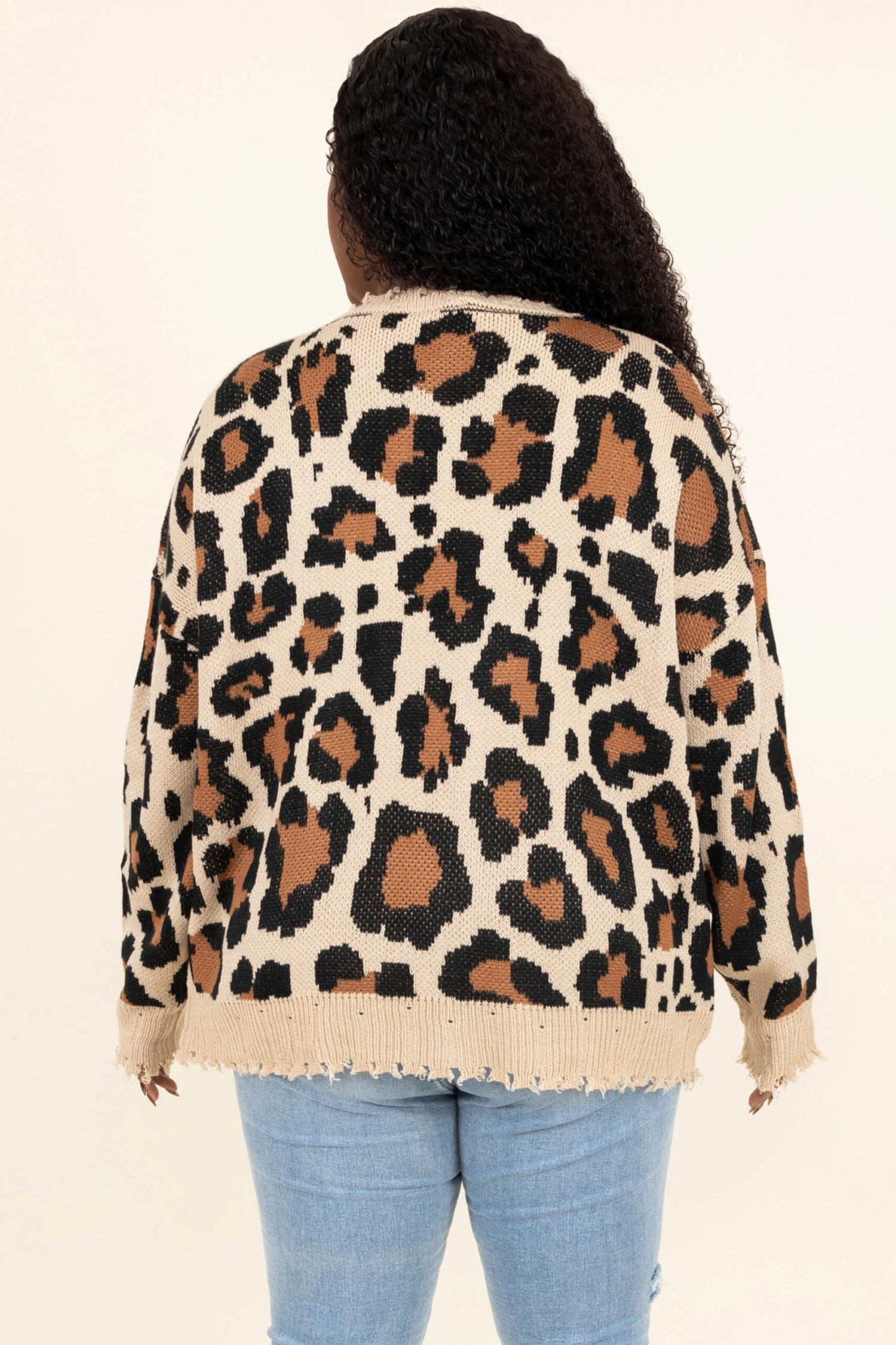 Growl Power Sweater, Leopard 7 Growl Power Sweater, Leopard - Image 5