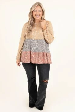 Half Of My Heart Tunic, Mustard 9 Half Of My Heart Tunic, Mustard -Chic Soul Store HalfOfMyHeartTunic Mustard 9715