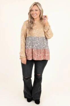 Half Of My Heart Tunic, Mustard 10 Half Of My Heart Tunic, Mustard -Chic Soul Store HalfOfMyHeartTunic Mustard 9716