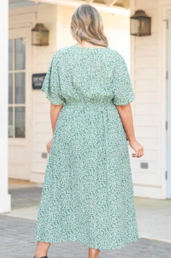 Hands To Yourself Dress, Green -Chic Soul Store HandsToYourselfDress Green 9969