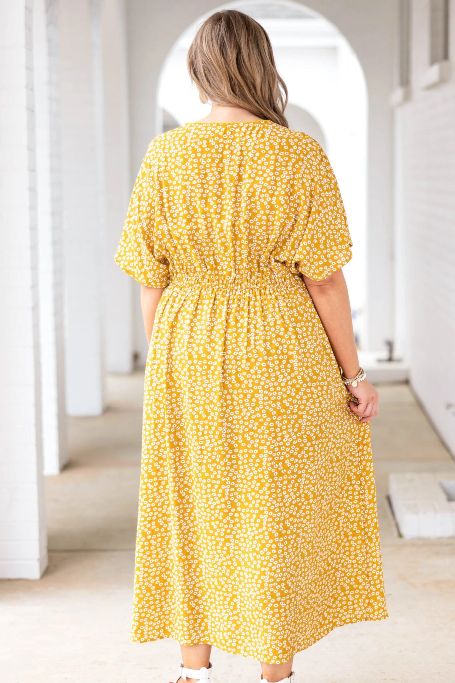 Hands To Yourself Dress, Yellow 7 Hands To Yourself Dress, Yellow - Image 5