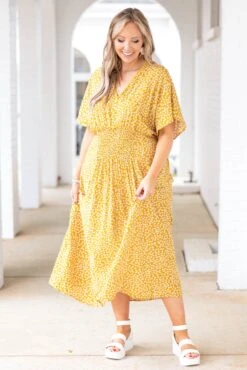 Hands To Yourself Dress, Yellow 9 Hands To Yourself Dress, Yellow -Chic Soul Store HandsToYourselfDress Yellow 1917