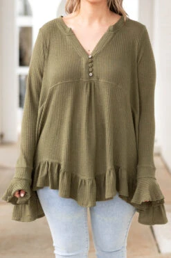 Happier Than Ever Tunic, Olive 11 Happier Than Ever Tunic, Olive -Chic Soul Store HappierThanEverTunic Olive 0084