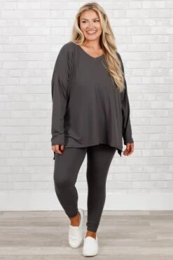 Happiness Because Of You Set, Ash Grey