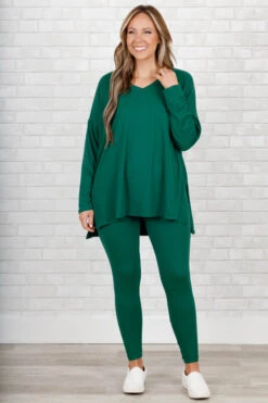 Happiness Because Of You Set, Dark Green -Chic Soul Store HappinessBecauseOfYouSet DarkGreen 3