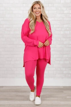 Happiness Because Of You Set, Hot Pink -Chic Soul Store HappinessBecauseOfYouSet HotPink 3