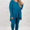 Happiness Because Of You Set, Teal -Chic Soul Store HappinessBecauseOfYouSet Teal 4