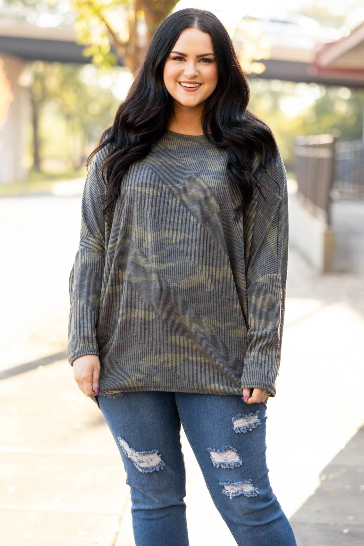 Happy All The Time Top, Army 3 Happy All The Time Top, Army