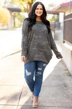 Happy All The Time Top, Army 10 Happy All The Time Top, Army -Chic Soul Store HappyAllTheTimeTop Army 0928